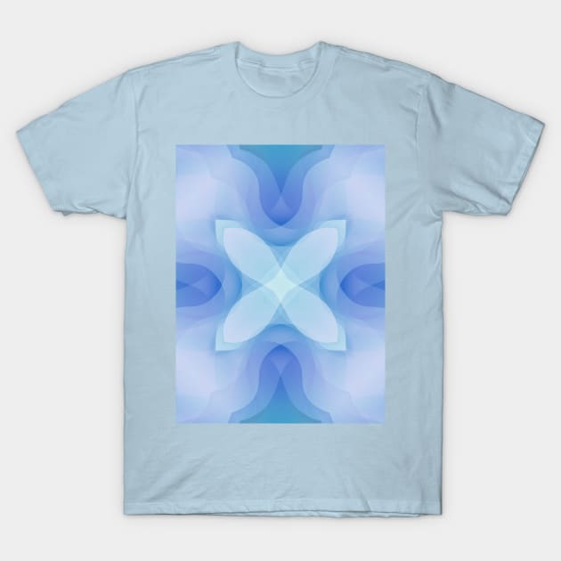 Toulouse Blue Flower T-Shirt by Tobe_Fonseca